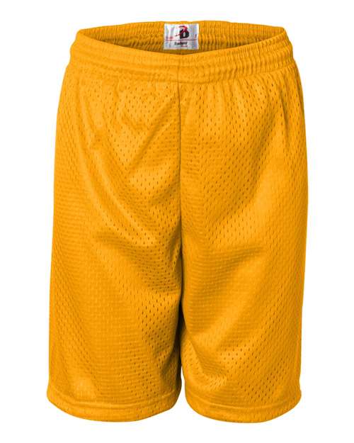 "Badger 2207 Youth Pro Mesh 6" Shorts" - Ninja Transfers