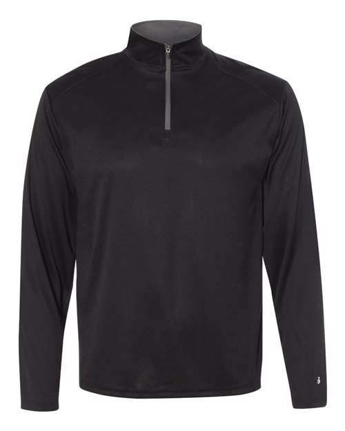 Badger 4102 B - Core Quarter - Zip Pullover - Ninja Transfers