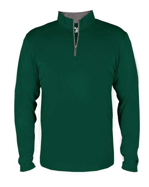 Badger 4102 B - Core Quarter - Zip Pullover - Ninja Transfers