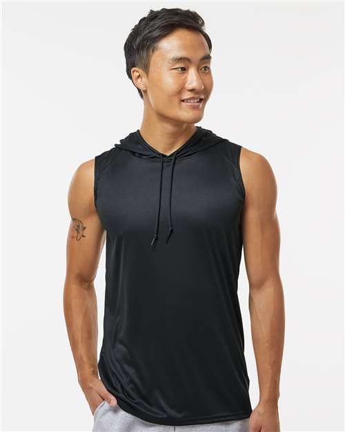 Badger 4108 B - Core Sleeveless Hooded T-Shirt - Ninja Transfers