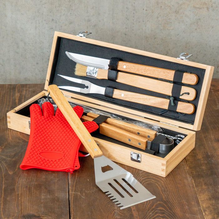 BBQ Grill Set with Case