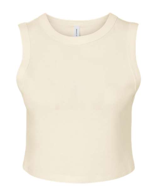 BELLA + CANVAS 1013 Women's Micro Rib Muscle Crop Tank