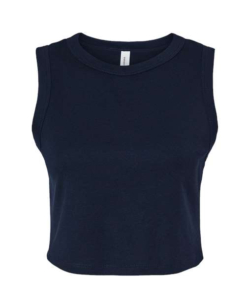 BELLA + CANVAS 1013 Women's Micro Rib Muscle Crop Tank