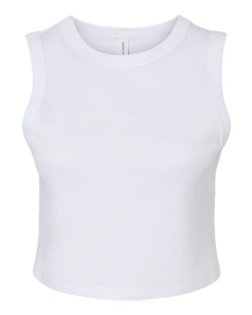 BELLA + CANVAS 1013 Women's Micro Rib Muscle Crop Tank