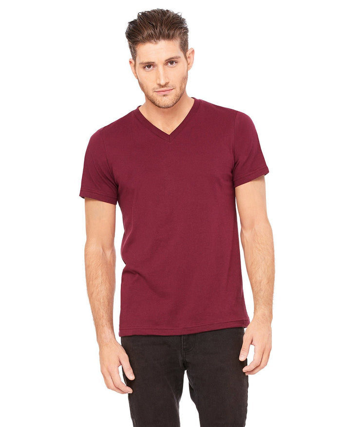 Bella + Canvas 3005 Unisex Jersey Short-Sleeve V-Neck T-Shirt