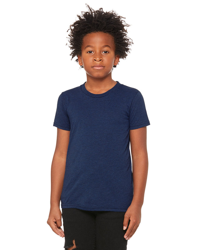 Bella + Canvas 3413Y Youth Triblend Short-Sleeve T-Shirt