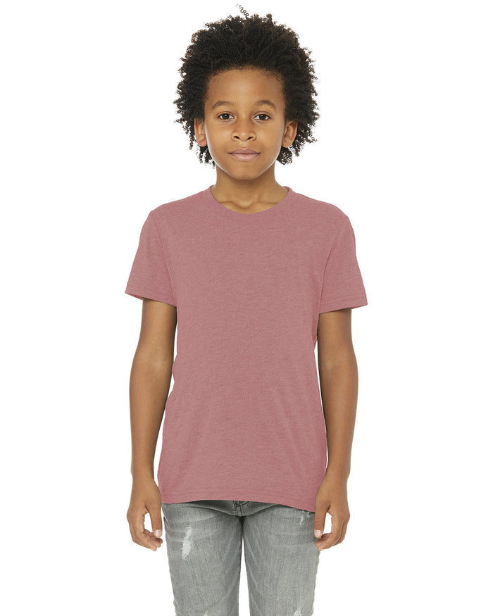 Bella + Canvas 3413Y Youth Triblend Short-Sleeve T-Shirt