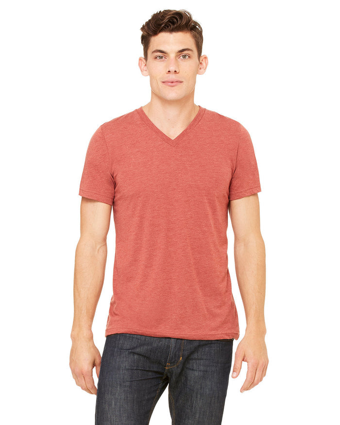 Bella + Canvas 3415C Unisex Triblend V-Neck T-Shirt