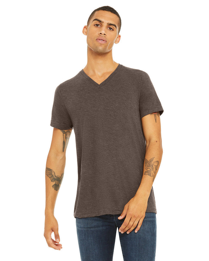 Bella + Canvas 3415C Unisex Triblend V-Neck T-Shirt