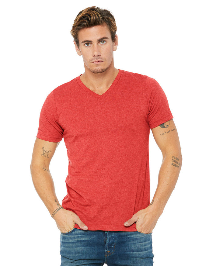 Bella + Canvas 3415C Unisex Triblend V-Neck T-Shirt