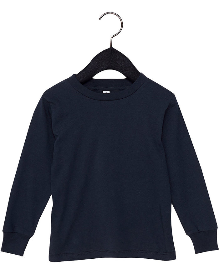 Bella + Canvas 3501T Youth Toddler Jersey Long Sleeve T-Shirt