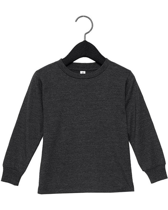 Bella + Canvas 3501T Youth Toddler Jersey Long Sleeve T-Shirt