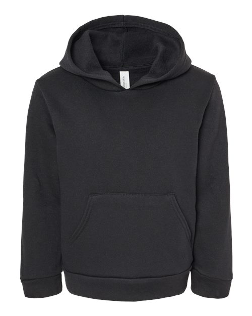 BELLA + CANVAS 3719T Toddler Sponge Fleece Pullover Hoodie Sweatshirt