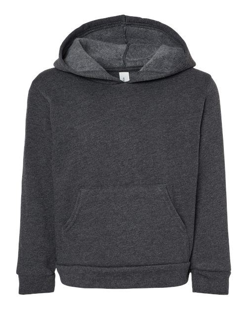 BELLA + CANVAS 3719T Toddler Sponge Fleece Pullover Hoodie Sweatshirt