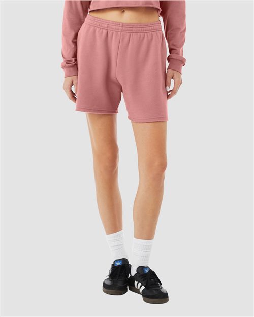 BELLA + CANVAS 3787 Women's Cutoff Fleece Shorts
