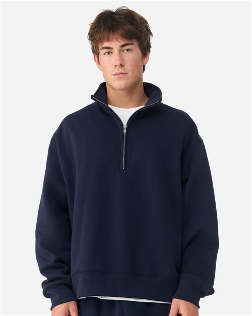 BELLA + CANVAS 4740 Unisex 10 oz Quarter-Zip Pullover Sweatshirt