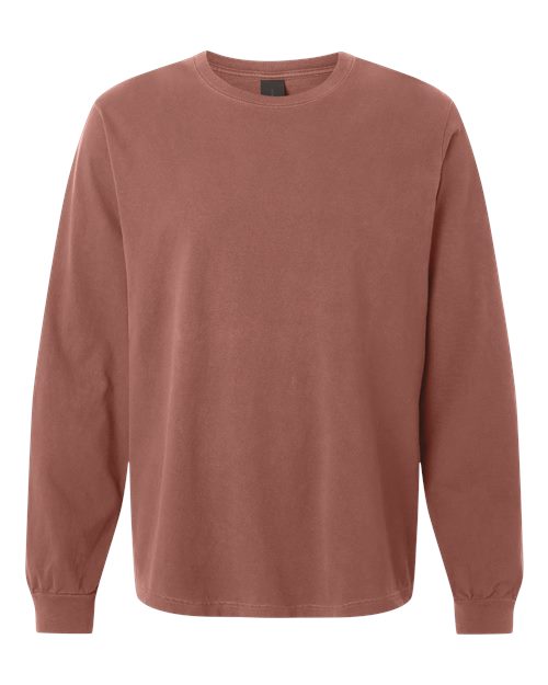 BELLA + CANVAS 4851GD Unisex Heavyweight Garment-Dyed Long Sleeve Tee
