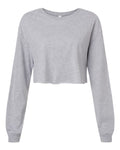 BELLA + CANVAS 6501 Women's FWD Fashion Crop Long Sleeve Tee