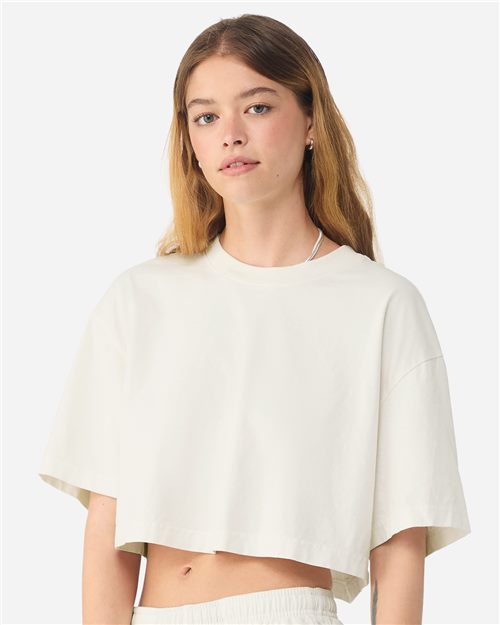 BELLA + CANVAS 6882GD Women's Garment-Dyed Cropped Tee