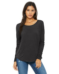 Bella + Canvas 8852 Ladies' Flowy Long-Sleeve T-Shirt with 2x1 Sleeves