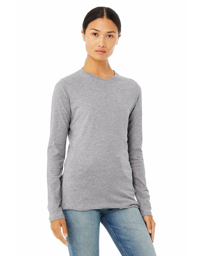 Bella + Canvas B6500 Ladies' Jersey Long-Sleeve T-Shirt