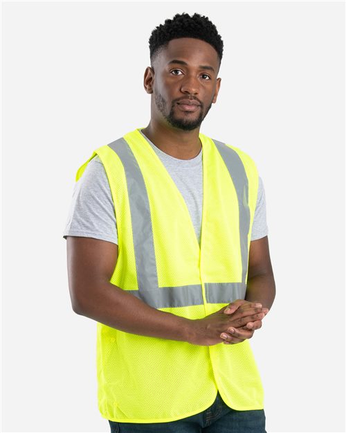 Berne Apparel HVV042 Men's Hi-Vis Class 2 Economy Vest