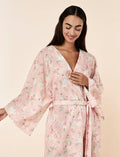 Blush Baskets Frill Midi Robe