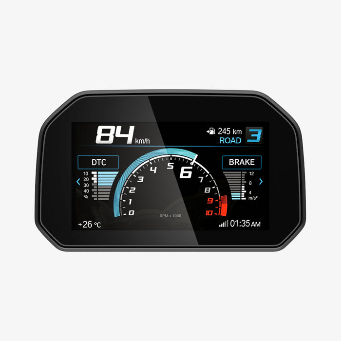 AGL06507 - BMW Motorrad Screen Protector GLAS.tR SLIM showing the front