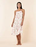 Bows in Bloom Tiered Strappy Nightgown
