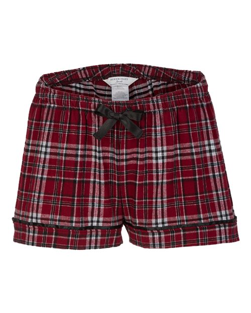 Boxercraft BW6501 Women's Flannel Shorts