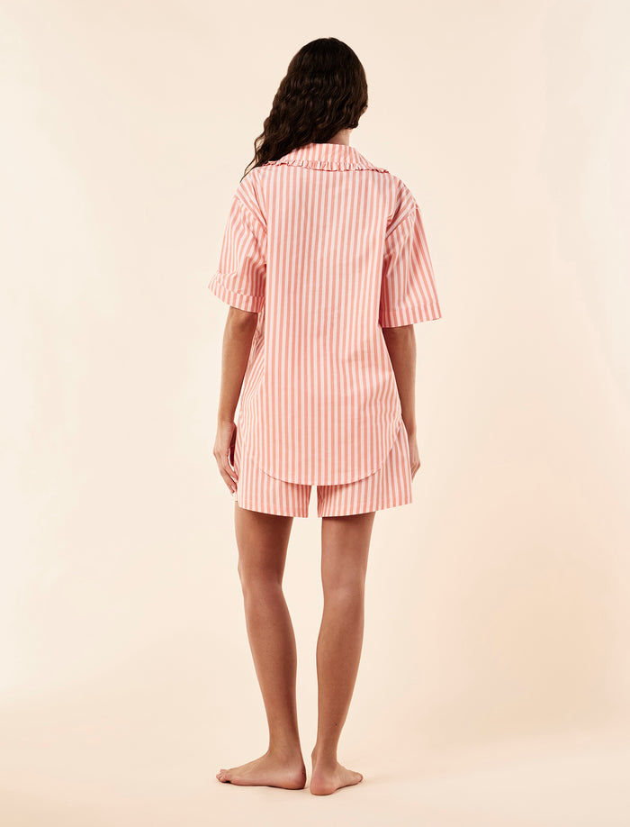 Butterscotch Stripe Boxer PJ Set