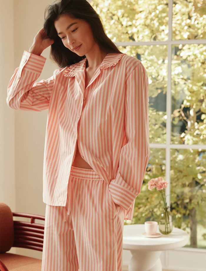 Butterscotch Stripe Full Length PJ Set
