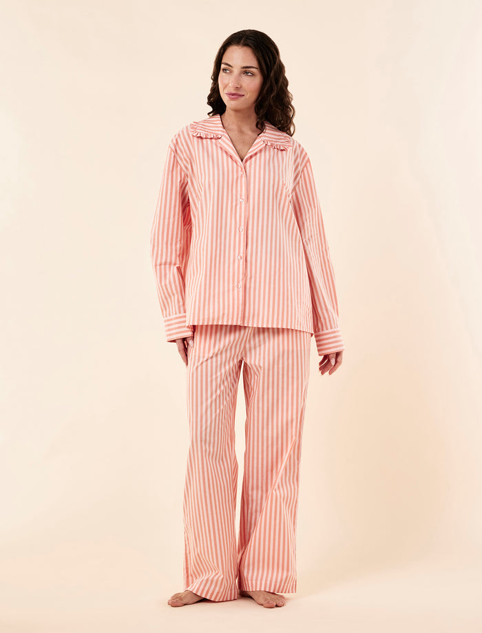 Butterscotch Stripe Full Length PJ Set