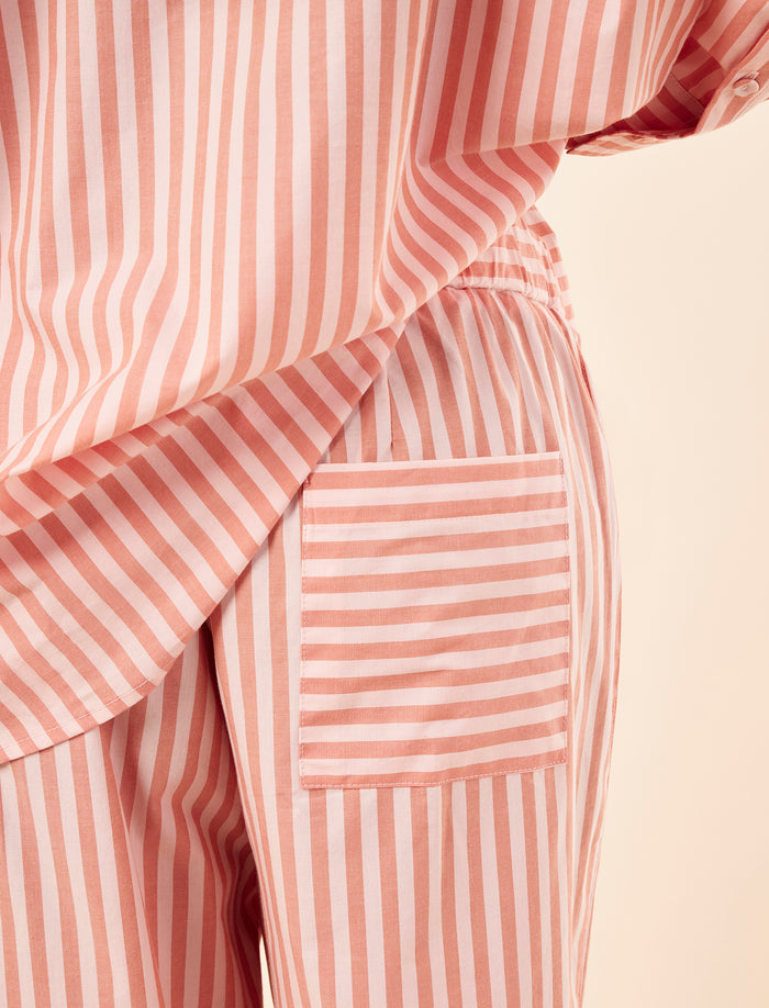 Butterscotch Stripe Full Length PJ Set