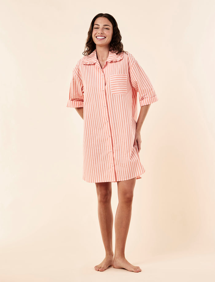 Butterscotch Stripe Nightshirt