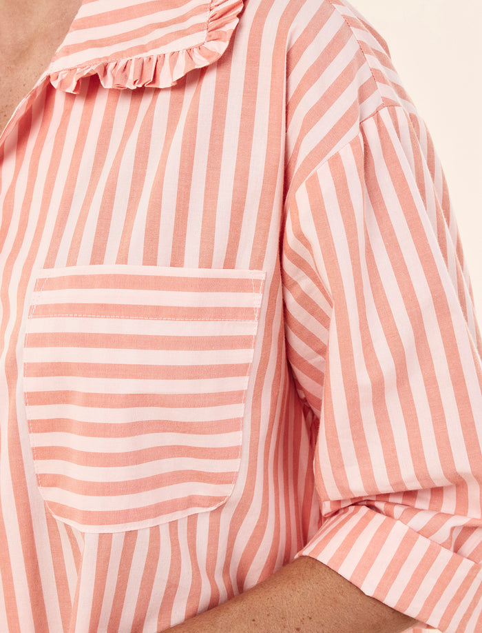 Butterscotch Stripe Nightshirt
