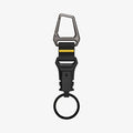 AHP06846 - Carabiner (Magnetic Keychain) in Black showing the front