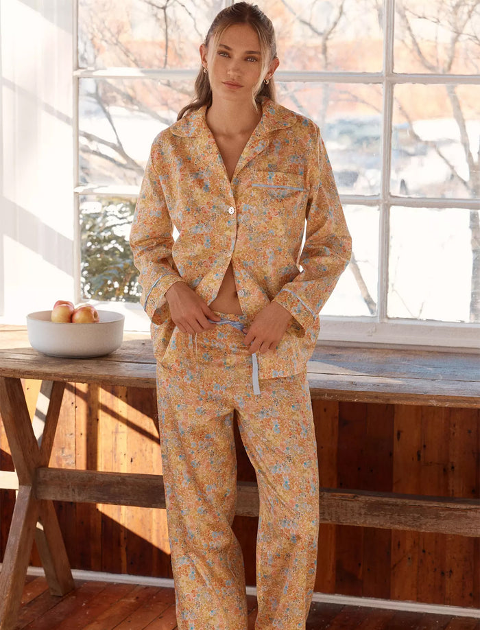 Carly Floral Full Length PJ Set