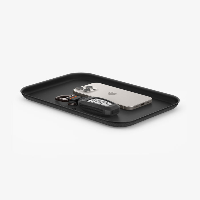 AHP10135 - Catchall Tray | LD402 showing car key and phone on the tray