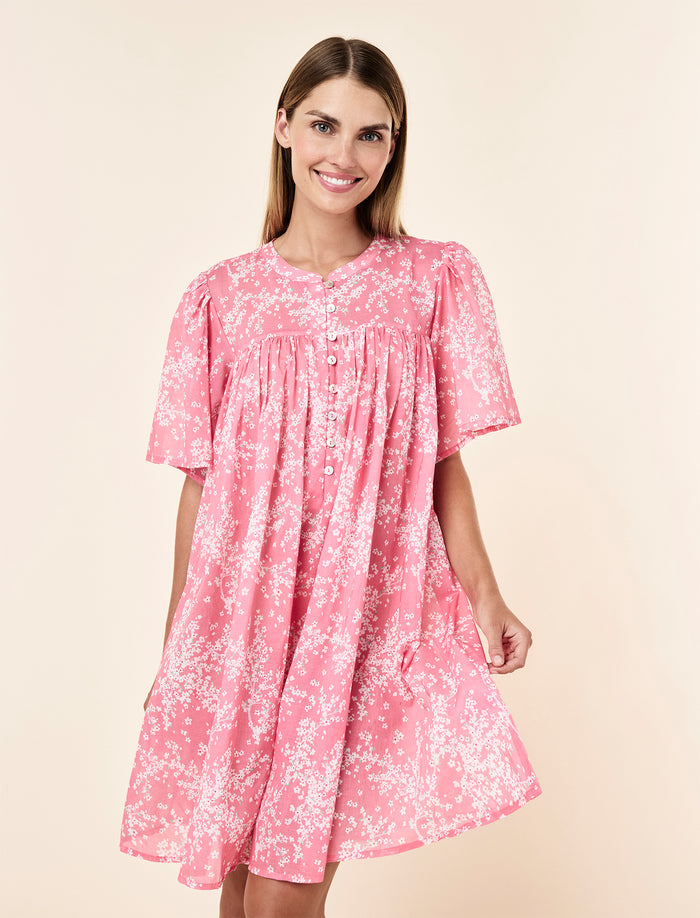 Cheri Blossom Gathered Nightgown