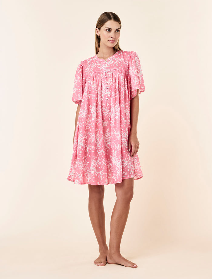 Cheri Blossom Gathered Nightgown