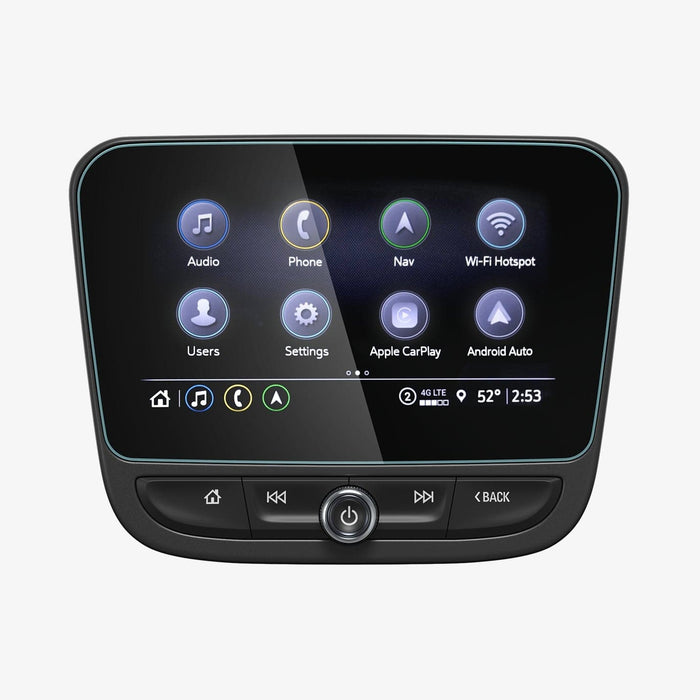 AGL05925 - Chevrolet Equinox / Malibu Screen Protector GLAS.tR SLIM Anti-Glare showing the front