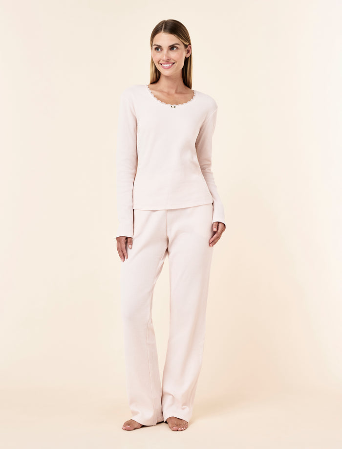 Claire Soft Cotton Waffle PJ Set