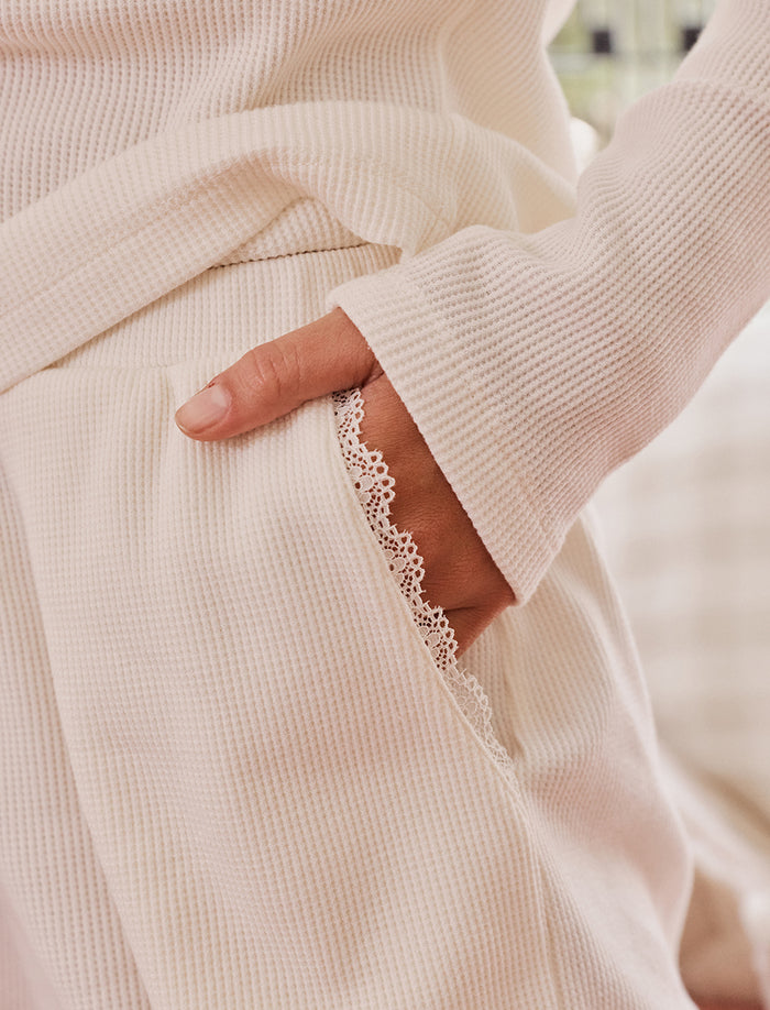 Claire Soft Cotton Waffle PJ Set