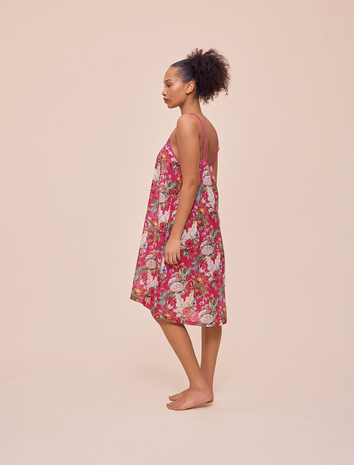 Clara Strappy Midi Nightie