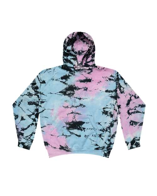 Colortone 8777 Tie - Dyed Hooded Sweatshirt - Ninja Transfers