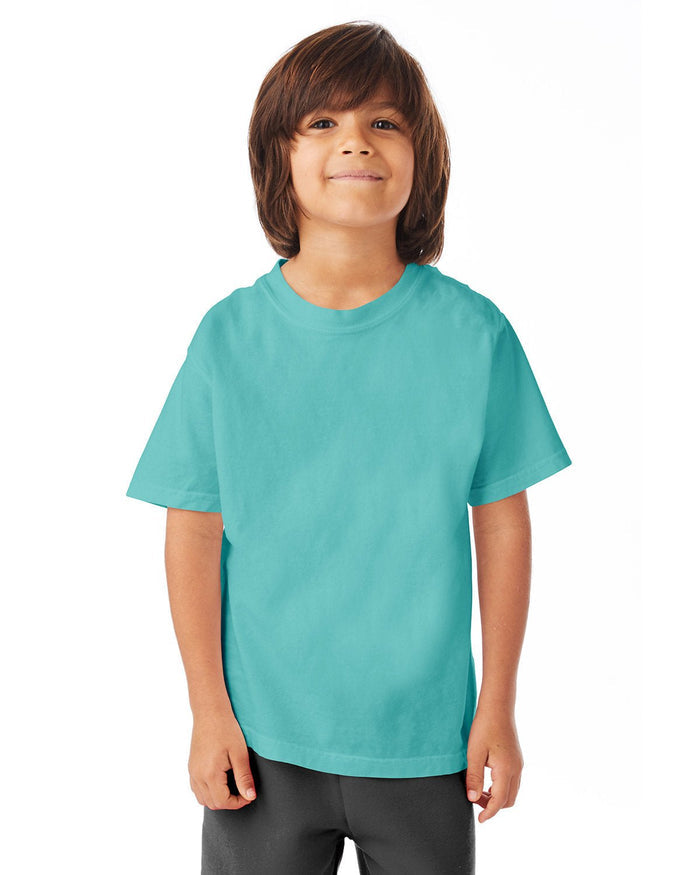 ComfortWash by Hanes GDH175 Youth Garment - Dyed T-Shirt - Ninja Transfers