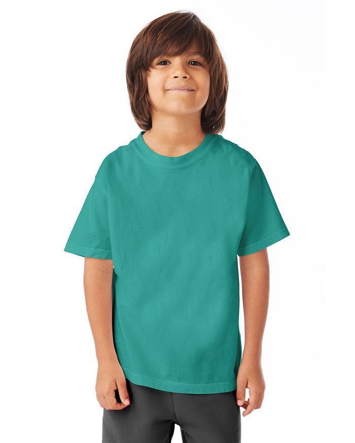 ComfortWash by Hanes GDH175 Youth Garment - Dyed T-Shirt - Ninja Transfers