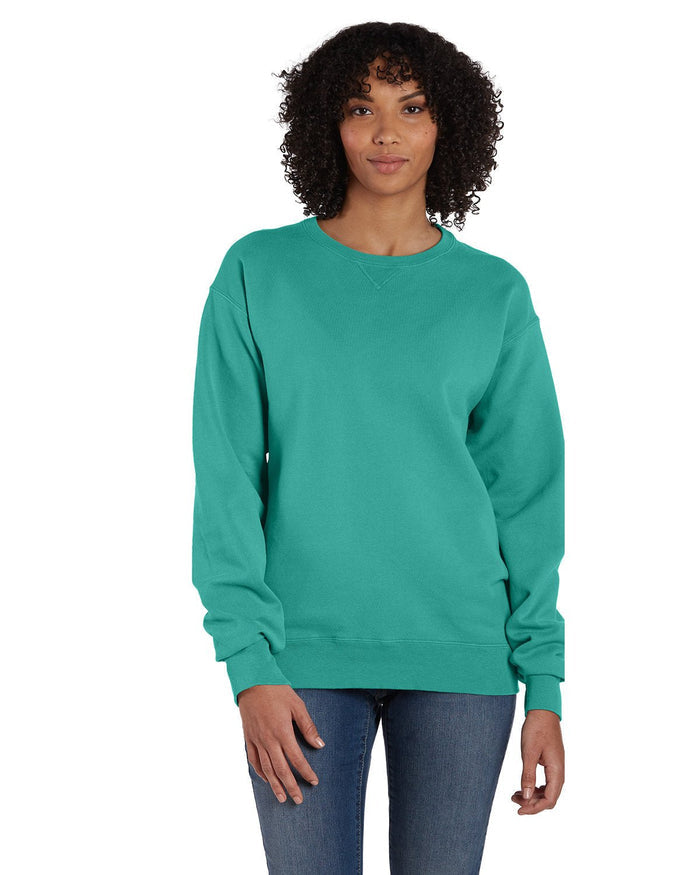 ComfortWash by Hanes GDH400 Unisex Crew Sweatshirt - Ninja Transfers