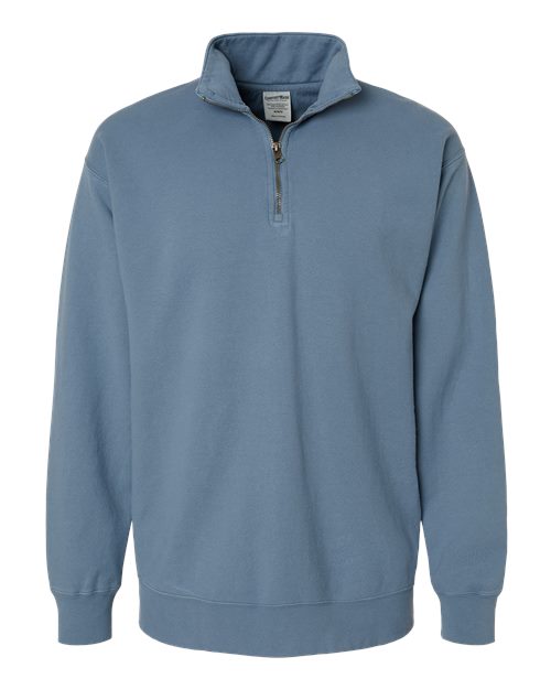 ComfortWash by Hanes GDH425 Unisex Garment-Dyed Quarter-Zip Sweatshirt